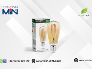 Green Tech LFB-3111 LED filament sijalica 8W, 2200K, E27, ST64