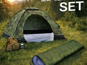 Set Za Kampovanje SATOR + Vreca Za Spavanje 065 786 350