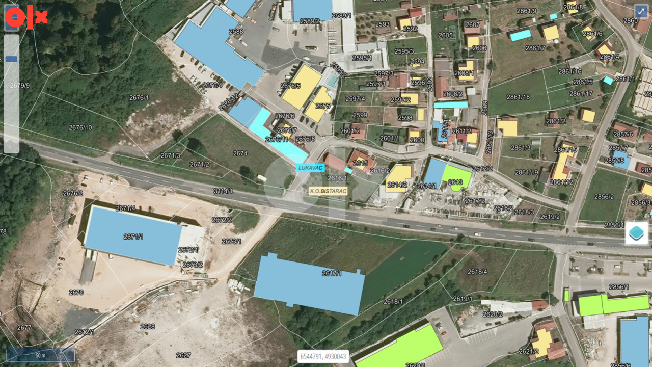 GRAĐ. ZEMLJIŠTE TUZLA -ŠIĆKI BROD-LUKAVAC uz mag. cestu 10
