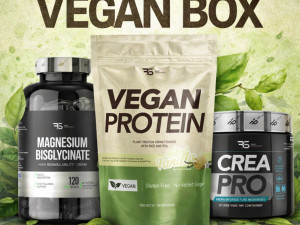 Vegan Box - Protein,kreatin monohidrat,Magnesium bisglycinate