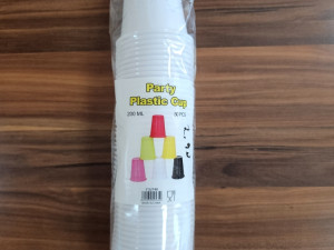 PVC ČAŠE 200 ML 50/1