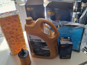 MALI SERVIS GOLF 5 PANTHEROL 5W40 FILTER ULJA ZRAKA KLIME