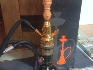 Nargila Amy Deluxe sa čupom plus lule komplet