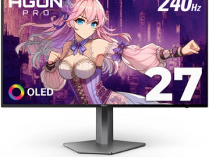Gaming Monitor AOC AGRON PRO AG276QZD2 27" QHD OLED 240Hz 0.03ms