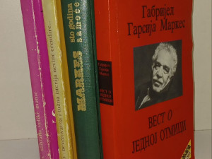 GABRIJEL GARSIA MARKES - 4 KNJIGE - STO GODINA SAMOCE..