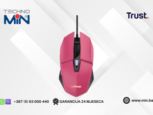 Trust GXT 109B Felox Gaming miš, 6400 DPI, Pink (25068)