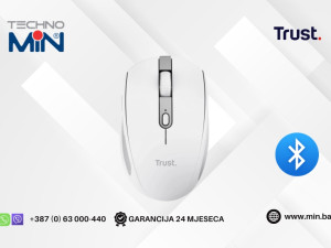 Trust OZAA Compact Wireless miš, 3200 DPI, Bijeli (24933)