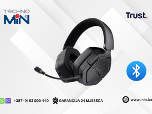 Trust GXT 493 Carus Bežične Gaming slušalice, Crne (25746)