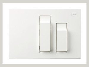 Tipka za ugradni vodokotlić LIV KEY bijela 620447