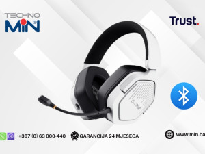 Trust GXT 493 Carus Bežične Gaming slušalice, Bijele (25747)