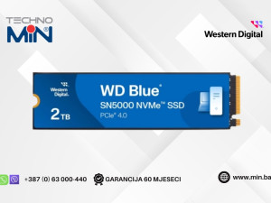 Western Digital Blue SN5000 2TB SSD M.2 NVMe PCIe 4.0 5150/4850MB