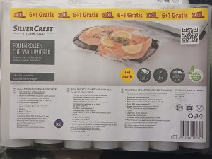 Vreće za vakumirku 7 kom 20 cm 3 m