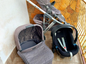 DJECIJA KOLICA Bebe ABC DESIGN SALSA 3u1 +CYBEX Sjedalica