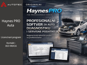 Originalni HaynesPro Online Servisna upustva Haynes PRO