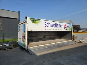 Sanduk za kamion aluminijum 7.75x2,5x2 m