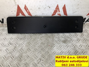 Nosač okvir tablice VW Touareg 7P 2010 760807287