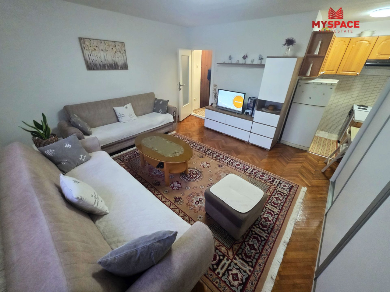 MY SPACE/ Stan/ Prvomajska/ RENOVIRAN/ NAMJESTEN/ 28 m2