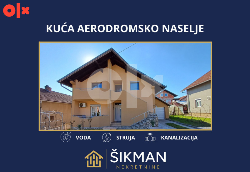 Kuća Prijedor 180m2, Aerodromsko naselje