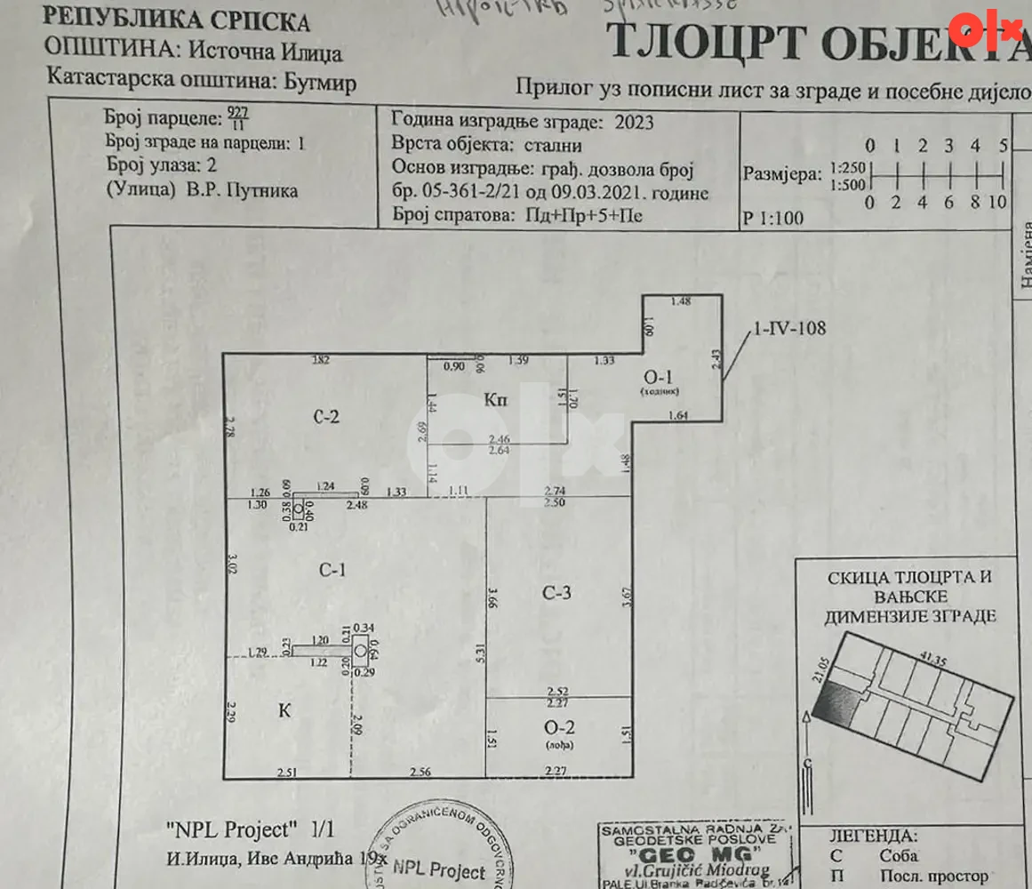 Trosoban stan u Lukavici/Istočno Sarajevo 62m2 20
