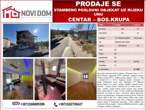 PRODAJE SE - Stamb.posl.objekat pored Une - B.KRUPA
