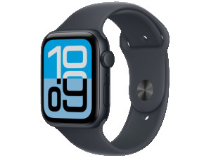 Apple Watch SE 3 GPS 44mm Midnight Aluminium Case + Midnight S...