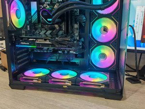 KUĆIŠTE DARKFLASH AIGO C280 CRNO SA 7X ARGB VENTILATORA