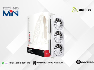 XFX Quicksilver AMD Radeon RX 9070 XT White 16GB GDDR6 256-bit