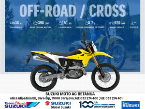 SUZUKI DR-Z4S 400 38KS - OFF ROAD / CROSS BIKE - AC BETANIJA