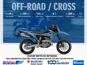 SUZUKI DR-Z4SM OFF ROAD / CROSS BIKE - AC BETANIJA