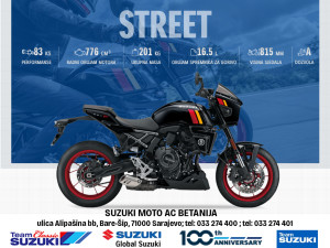 SUZUKI GSX-8TT GSX 800 - STREET BIKE - AC BETANIJA