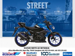 SUZUKI GSX-S125 - STREET BIKE - AC BETANIJA