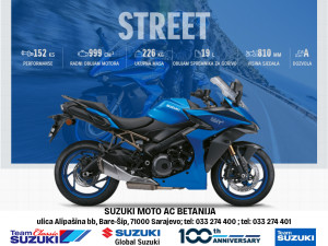 SUZUKI GSX-S1000GT - STREET TOURING BIKE - AC BETANIJA