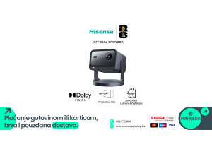 C2 Hisense | Smart mini projektor 4K