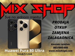 Huawei Pura 80 Ultra 16gb/512gb *Novo*Garancija*Zamjena 512 GB 5G