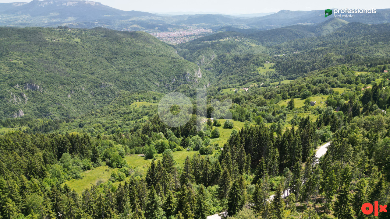 Zemljište Brus Trebević Pale 1000 m2 2