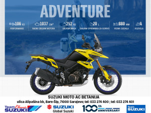 SUZUKI V-STROM 1050DE 1050 DE - ADVENTURE BIKE - AC BETANIJA