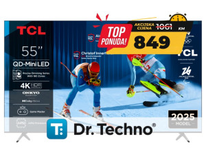 TCL 55"C61KS 4K QD-Mini LED TV60Hz Google TV; Game Master;Dolby A