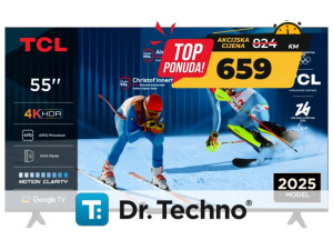 TCL 55"P61K 4K TV (55V6C)Google OS; HDR10 HVA PanelMotion Clarity