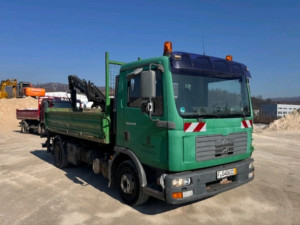 Man 12.210 Kiper/Kran 063/996-851
