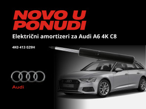 Električni amortizer Prednji Audi A6 4K C8 4K0413029H