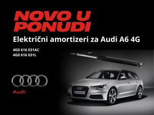 Električni amortizer - Adaptivni amortizer Audi A6