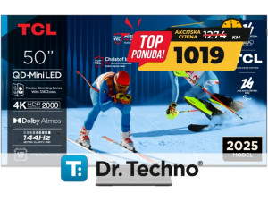 TCL 50"C7K 4K QD-Mini LED TV144Hz Google TV; Game Master;Audio BA