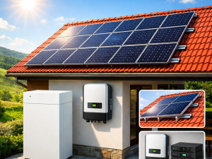 Solarna Elektrana 12kW Trofazna - 11.2kWp Paneli - 14.3kWh Ritar