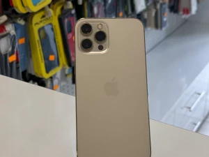 IPHONE 12 PRO MAX GOLD 128 GB 100% BAT GAR 3M