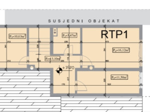 Dvoetažni stan 112,88m2+ terasa 4,6m2 + 11m2 soba na 0 (apartman) photo 2