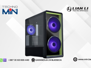 Lian Li Lancool 217 INF Black ATX kućište, 1x 140mm, 2x 170mm