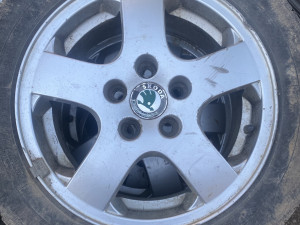 Škoda alu felge feluge 185 60 14