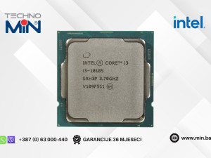 Intel Core i3-10105 3.7GHz (4.4GHz) Procesor, LGA1200, TRAY
