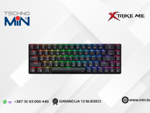 X-trike me GK-995W BK Mehanička Gaming tastatura 3u1 Wireless