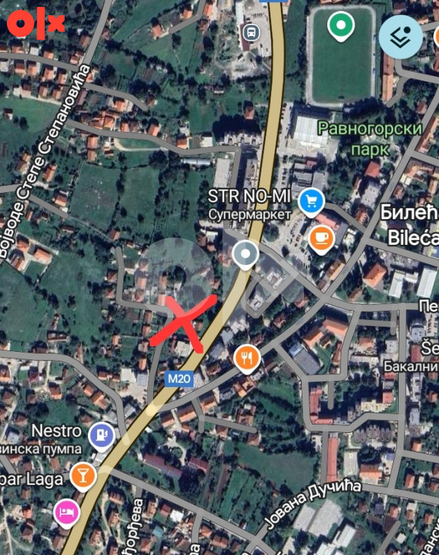 Zemljište Bileća 500m2 2